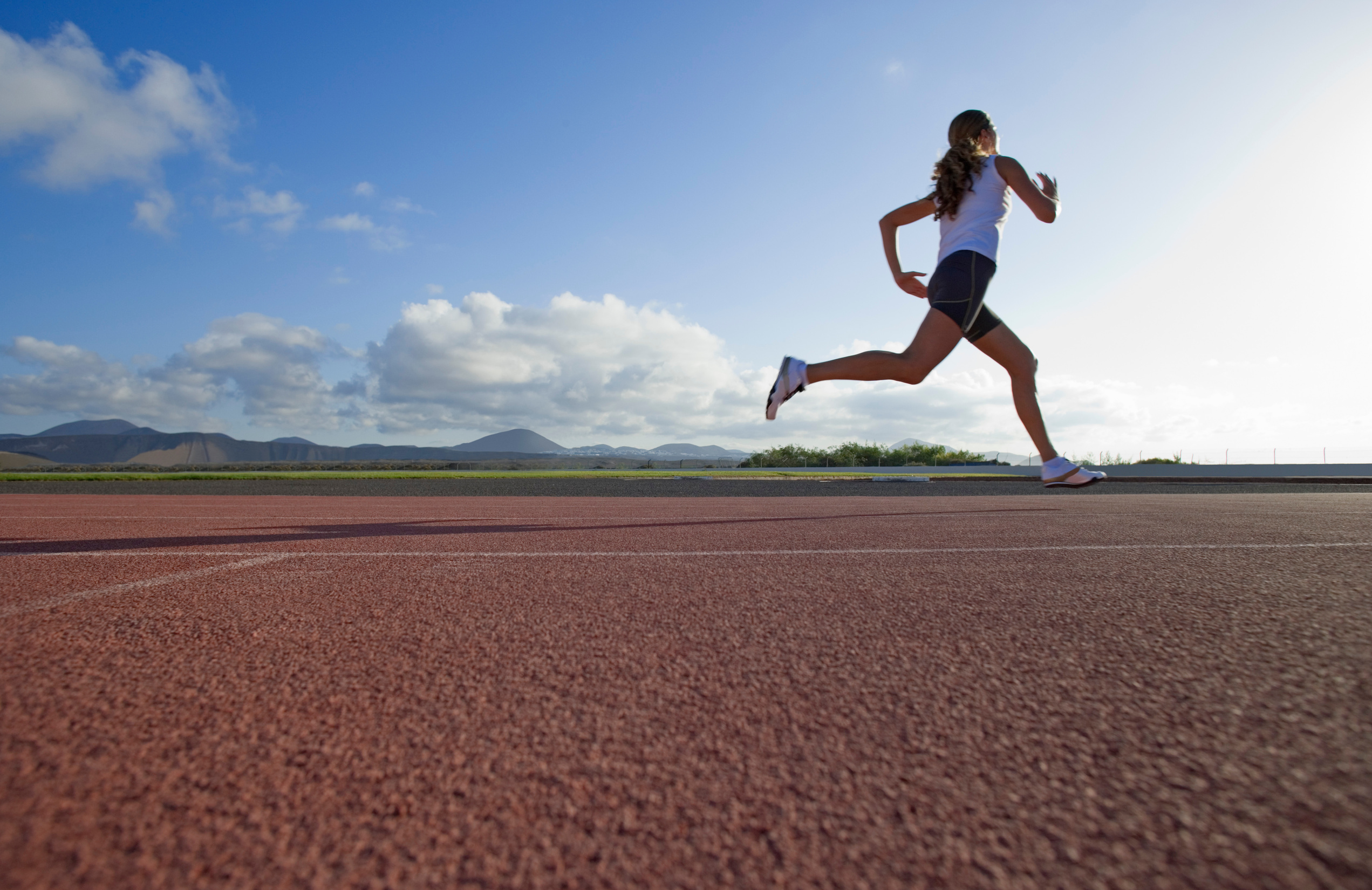 Woman running